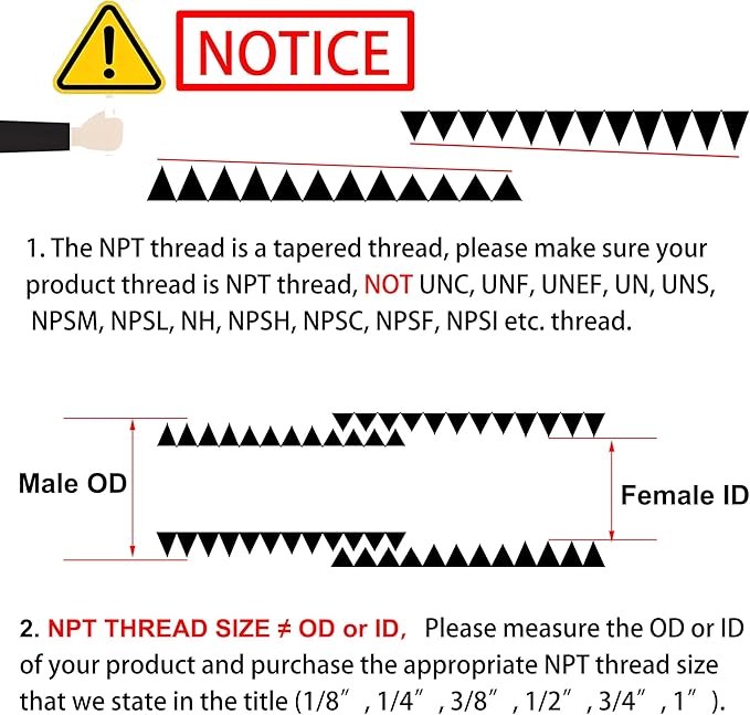 1" Male Hex Nipple Pipe Fittings, 304 Stainless Steel 1 inch NPT Threaded Pipe Adapter Fittings Equal Nipples Connectors, Male Straight Connector Pipe Fitting (1“, 2pcs)