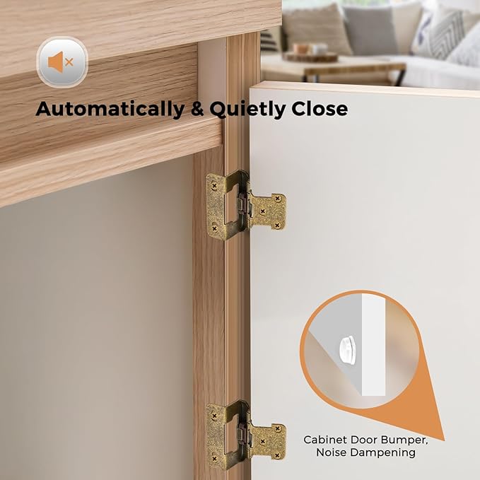 Ravinte 10 Pack 5 Pairs Semi-Overlay 1/2 inch Self-Closing Face Frame Cabinet Hinges Antique Brass Half Wrap-Around Kitchen Cabinet Door Hinges Face Mount Cabinet Hardware