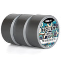 YONGJIN Strong Duct Tape Waterproof - 3 Pack 1.88 Inch x 20 Yards Each All Weather Duct Tape, No Residue, Heat Resistant, Multi-Purpose for Indoor Outdoor Repairs and DIY (Silver)