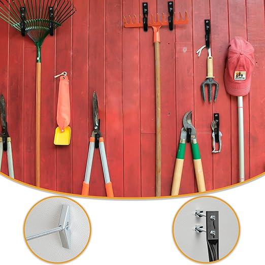 KURUI 3/16 Heavy Duty Drywall Anchors, 25 Pcs Metal Toggle Bolts with Bolts, Dry Wall Anchors and Screws Kit, Butterfly Anchors for Ceiling, Sheetrock, Hollow Wall