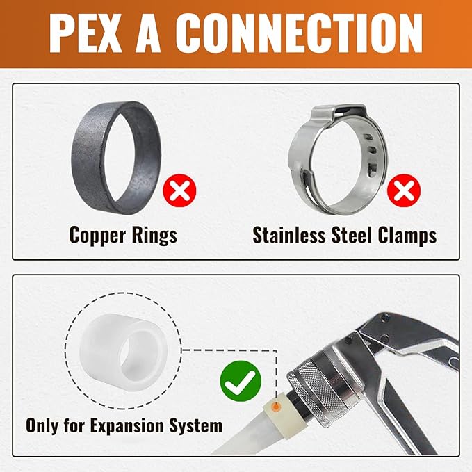 SUNGATOR 2-Pack PEX A Expasnion 3/4"x 3/4" Male NPT Elbow Threaded Adapter Brass Fitting, No Lead Brass, ASTM F1960 ONLY For Pex-A Tubing