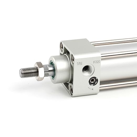 SNS Pneumatic Standard Air Cylinder S-SC 32 x 200 NPT 1/8, Bore: 1.3 inch, Stroke: 8 inch, Double Acting