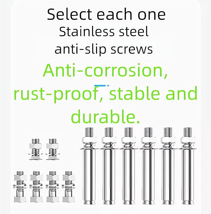 mini Split Wall mounting Bracket Fits 9000-36000 BTU condensers Required mounting Screws Included Maximum Weight 320 lbs. 1.3 Thickness mm Stainless Steel Wall Mount Air Conditioner Bracket