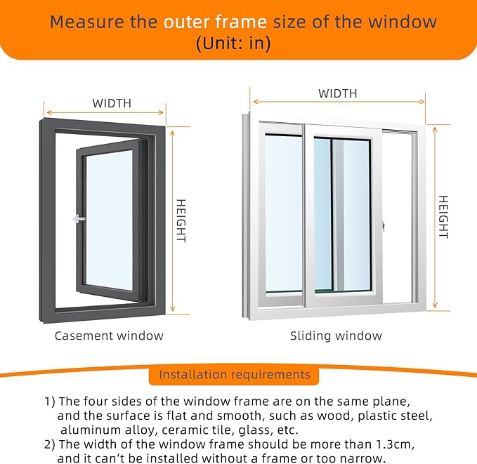 DIY Magnetic Window Insulation Kit Matte Frosted Privacy Film for Cold Winterizing Kit Cuttable Window Covering(48"x44")