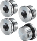 1-Pack 7/8-14UNF Inner Hex Head Pipe Fitting Plug, Carbon Steel Sensor Socket Plug with Seal O-Ring for Terminate Pipe Ends/High Pressure Washer, Sealing Screw