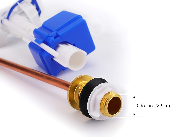 Toilet Fill Valve Assembly Replacement Valve Kit Silent Fill Valve Compatible with Kohler 1007488 Fill Valve