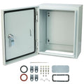Waterproof Electrical Enclosure 12 x 10 x 6'', Electrical Junction Box with Reinforced Lock, Outdoor Electrical Box Weatherproof