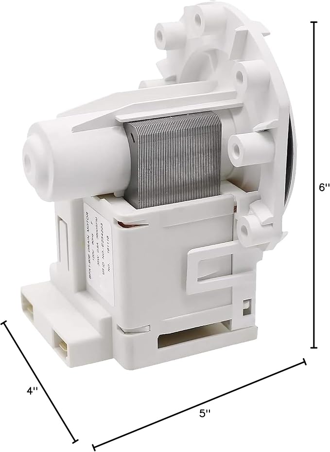 A00126401 5304492415 fit for Frigidaire OEM Dishwasher Drain Pump BPX1-90E Dishwasher Pump fit for Frigidaire Kenmore Dishwasher FFCD2413UB2A FFCD2413US2A AP5690431 154736201 PS8689824 prime&swift