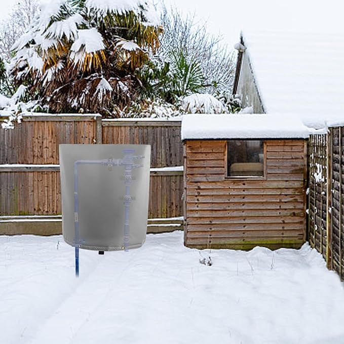 Insulated Backflow Preventer Pouch - Outdoor Pipe Insulation for Winter, Well Pump & Sprinkler Valve Protection