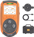 TopTes Guard-863Pro 4 Gas Monitor Multi Gas Detector for H₂S, CO, LEL, and O₂, with TFT Color Screen, Upgraded O₂ Sensor (5-Year Lifespan), USB Data Export, 18h Battery Life, Reliable for Work & Home