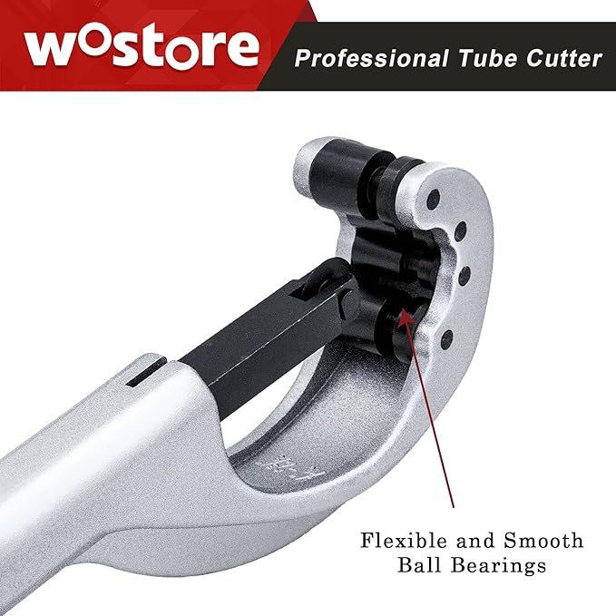 Tubing Cutter 1/4 to 2-5/8 Inch Pipe Copper PVC Aluminum Tube with Replaceable Blade