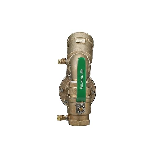 Zurn Wilkins 2" 975XL2 Reduced Pressure Principle Backflow Preventer with street elbows and union ball valves