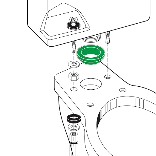 Universal Tank to Bowl Bolts & Gasket Kit, Tank to Toilet Gasket 2 Inch, Solid Brass Hardware Kit Toilet Repair Kit with 2 Pcs Gasket Fits Most 2-Inch/2.5-Inch Flush Valve Opening Toilet Tanks