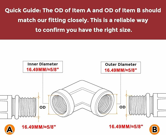 Pack of 2, 90 ° 3/8" NPT FeMale to 3/8" NPT FeMale Solid Brass Barstock Street Elbow, Forged Pipe Fitting for Pipe Leak Repair, Bathroom Remodeling, Tool Extension, Compression