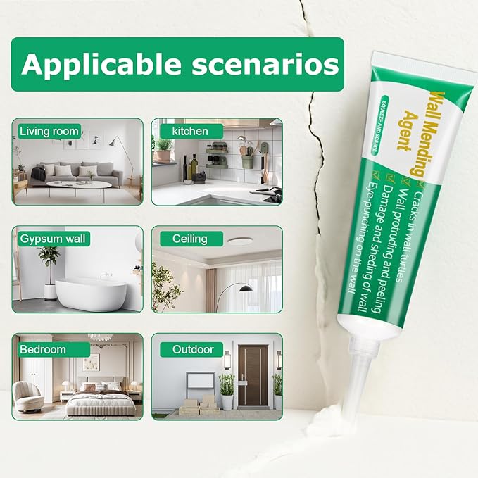 Drywall Repair Kit, 1 Pack Wall Mending Agent,Wall Surface Hole Fill Quick and Easy Solution