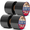 Joist Tape for Decking 4'' x 50',4 Pack Weatherproof Butyl Sealant Deck Tape Joists, Flashing Tape Waterproof Roof Flashing Joist Tape 4 inch