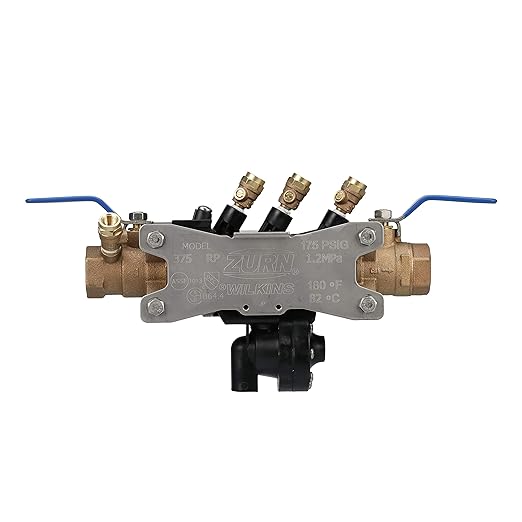 Zurn Wilkins 1-375 1" 375 Reduced Pressure Principle Backflow Preventer