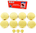DNJ FPS1143 Brass Freeze Plug Set for 1995-2010 Chrysler, Dodge, Eagle, Plymouth 300, 300M, Avenger 3.5L V6 24V SOHC 3497cc