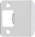 Stone Harbor Hardware Round Corner Extended Lip Strike, 2-1/4" x 1-3/4", (2-1/4" Overall Length), Polished Chrome
