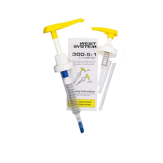 West System 105A Epoxy Resin (32 fl oz) Bundle with 206A Slow Epoxy Hardener (7 fl oz) 406-2 Colloidal Silica 1.7 oz. Also Includes one Resin and one Hardener Pump.
