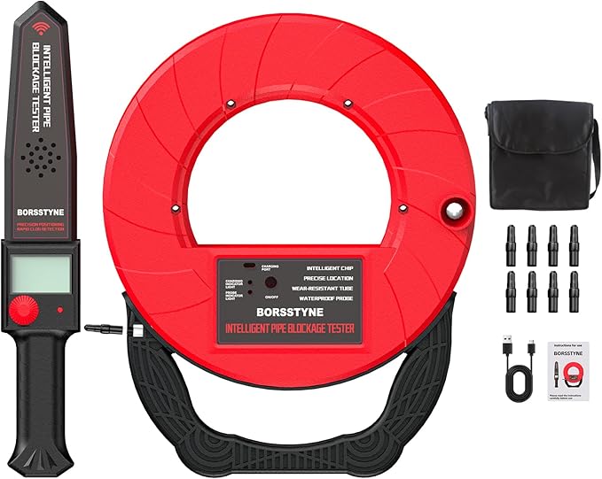 Pipe Locators Precision Blockage Detector for Water pipes underground pipes PVC pipes metal pipes Wall pipes