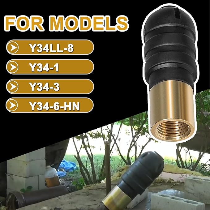 RK-Y34 Repair Kit Brass Hydrant Repair Tool for Woodford Model Iowa Y34 Yard Hydrant,for Models Y34LL-8/Y34-1/Y34-3/Y34-6-HN