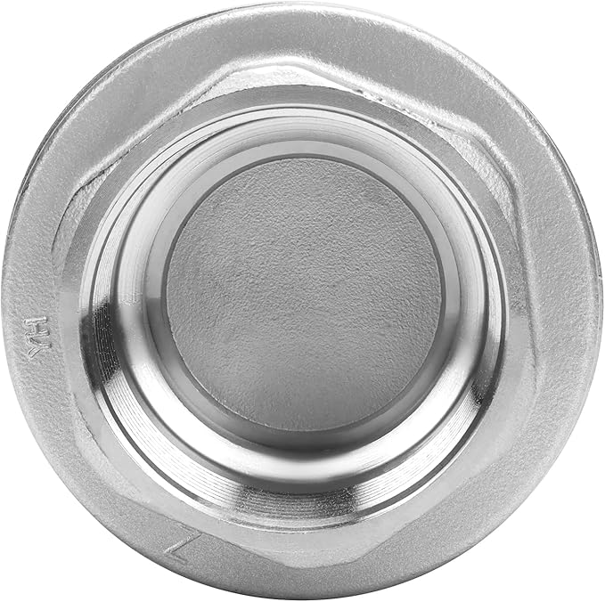 1-1/2 Inch Vertical Check Valve SUS304 Spring Loaded Check Valve in-line Low Cracking Pressure CF8M WOG 1000