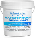 Waterproof Sealant Clear 2L(70 oz), Wadities Wall Bathroom Roof Water-Based Waterproof Coating, Invisible Repairing Leak Seal Liquid Rubber Sealant for Indoor & Outdoor