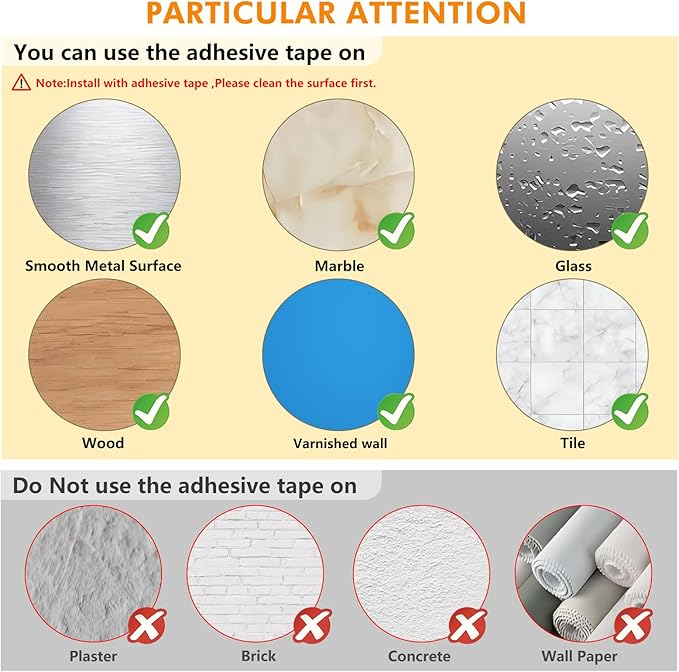2 Pack Adhesive Wall Mount for Indoor Cam(1st Gen and 2nd Gen), Two Ways Easy Installation with Strong Tape and Screws, No Drilling, No Screws, Convenient and Practical Mount by ALERTCAM