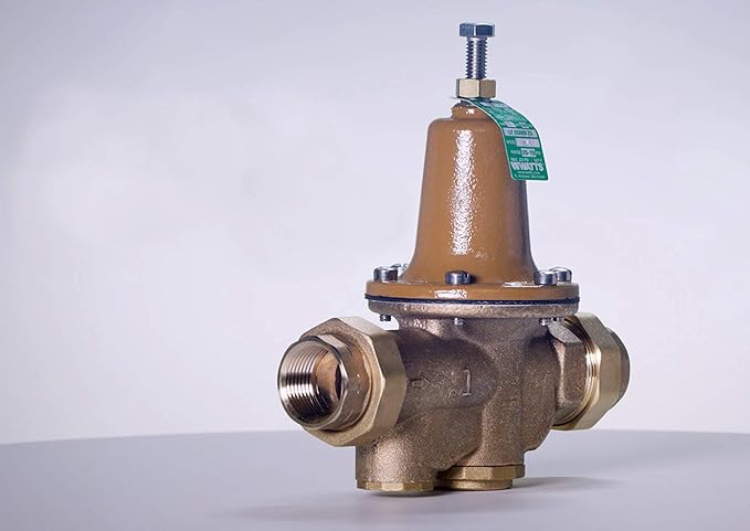 Watts LF25AUB-Z3 Water Pressure Reducing Valve NPT Female Union x NPT Female, Polymer Seat, 3/4 Inch