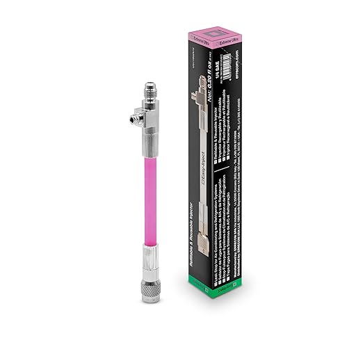 Extreme Ultra A/C Leak Stop Direct Easy Inject Solution for HVAC&R Systems up to 6 Tons with 5/16 SAE Charging Port (R32 & R410a) | Reusable, Refillable, US Patented - 0.2 fl oz (6 mL)