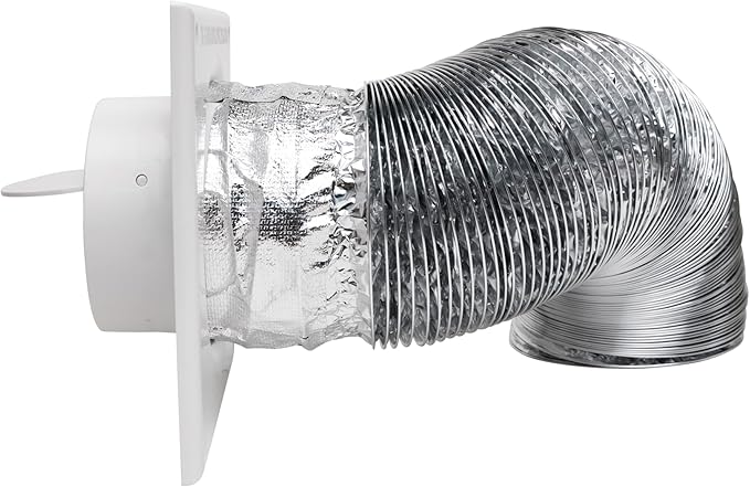 Cinch Wall Plate Adapter, Easy Connect Dryer Hose System by Ziggurat Products
