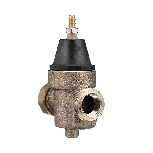 Watts 3/4-Inch Lead-Free Water Pressure Reducing Valve, Solder Union x FPT, Adjust 25-75 PSI, Max Work 400 PSI