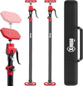 XINQIAO Cabinet Jacks for Installing Cabinets, Heavy Duty Third Hand Tools Adjustable Support Pole from 49.2 in to 114.2 in, 2 PCS