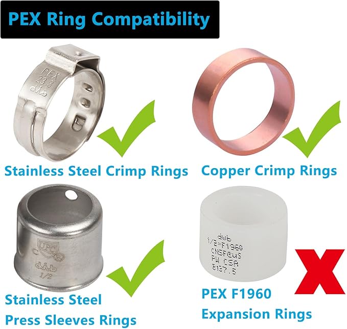 (10 Pack) Lidertik 3/4 PEX to 1/2 NPT Male Fittings Adapter, 3/4" PEX F1807 to 1/2" NPT Male Threaded Adapter Brass