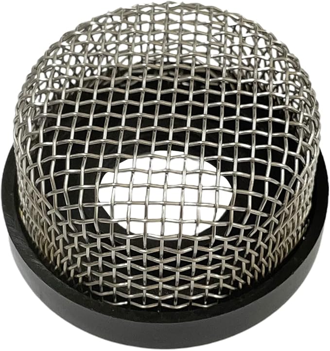 Cosmostar Stainless Steel Strainer ¾ Inch -14, Aerator Screen Wire Mesh Compatible with Livewell Pump, Industrial Plumbing Inline, Garden Washers Water Filter Sprayer Garden Hose Suction Line. (2)