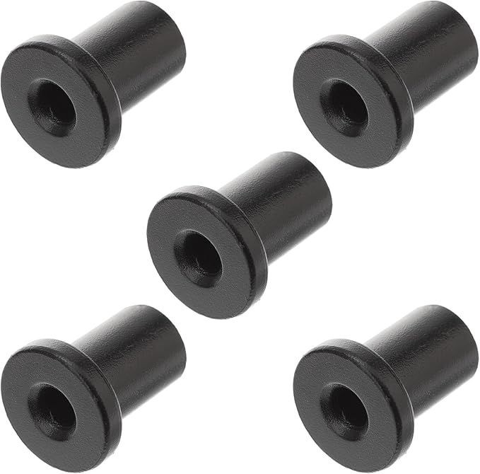 POPETPOP 5 Pcs Sliding Barn Door Spacers Track Connecting Hardware for Sliding Barn Doors Replacement Corrosion-Resistant