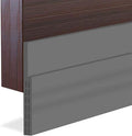 [New Upgrade] Huge Gap Door Draft Stopper, 3.4" W Widened Door Sweep Seal Gap Up to 1.8" for Interior & Exterior Doors - Keeping Draft, Noise, Dust and Unwanted Animals Out,3.4" W x 39" L,Grey