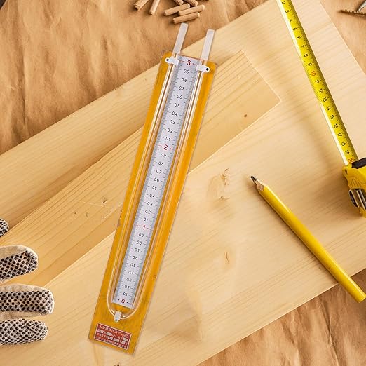 U-Shaped Stainless Steel Differential Pressure Gauge 0- Easy-Read Markings for Home and Industrial Use