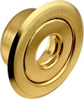 Recessed Fire Sprinkler Escutcheon 1/2 in. IPS - 2 Piece in Brass - Depth Adjustment Range up to 3/4 in. for Fire Sprinkler Trim