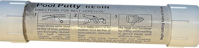 Atlas Pool Putty Epoxy Leak Sealer Kit + Valuable Instructional Videos by Swimming Pool Leak Detector [ Solves #1 DIYer Complaint [ So You Get it Right The 1Time ]