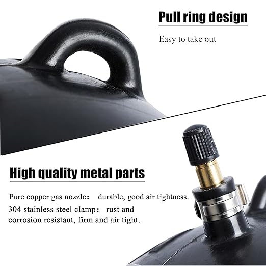 Inflatable Pipe Plug,Test Plug Plumbing,Sewer Test Plug,Inflatable Pipe Plug Balloon Plug,Pipe Test Plug,Plumbing Balloon Plug (24 inch)
