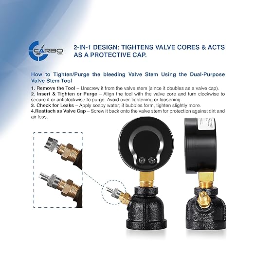 Gas Test Pressure Gauge 30 Pound, 30 PSI / 200 kPa, 3/4” FNPT Connection, Brass Valve, Forged Steel Bell Shape Body Assembly.