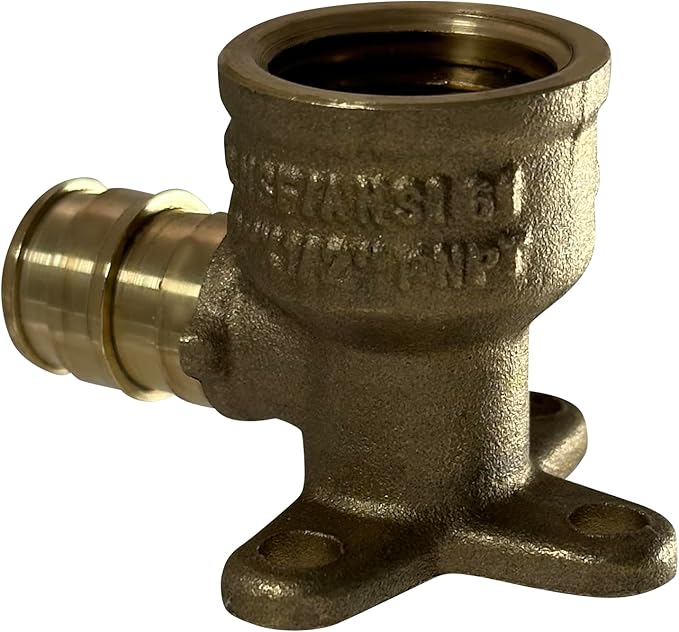 XFITTING Pex A 1/2 Inch x 1/2 Inch Female NPT Drop Elbow, 201-1-1=5XX, 5 Pieces