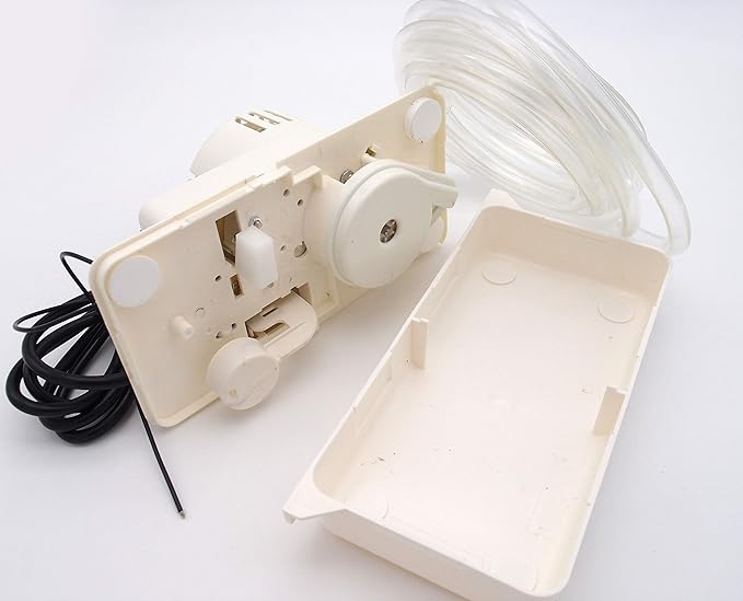 HVAC Premium Condensate Removal Pump – Tank Pump 1.1L RTP15WS115L with 3/8" x 15' Pipe – Automatic Safety Switch Sensor - 115V/60HZ