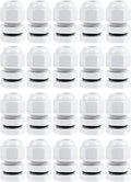 XHF 20 Pcs 1/4 Inch IP68 Strain Relief Nylon Cord Grip NPT Cable Glands Adjustable UL Listed and RoHS Compliant (Grey)