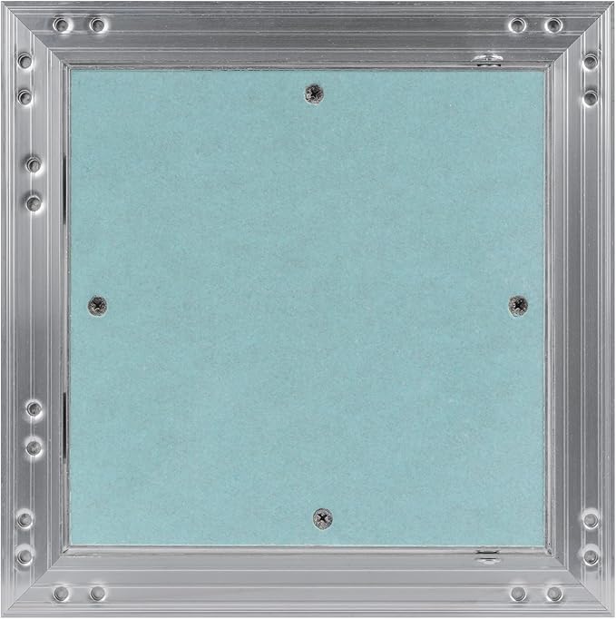 8" x 8" Inch Wall Access Panel - Waterproof Drywall Panel & Aluminum Frame Crawl Space Hatch Door - Plumbing Access Panel for Wall & Ceiling, HVAC - Drywall Access, Cover