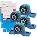 4 Pack UCP202-10 Pillow Block Bearing- 5/8 inch Bore Mounted Pillow Bearing Solid Cast Iron Base- Self Alignment Heavy Duty