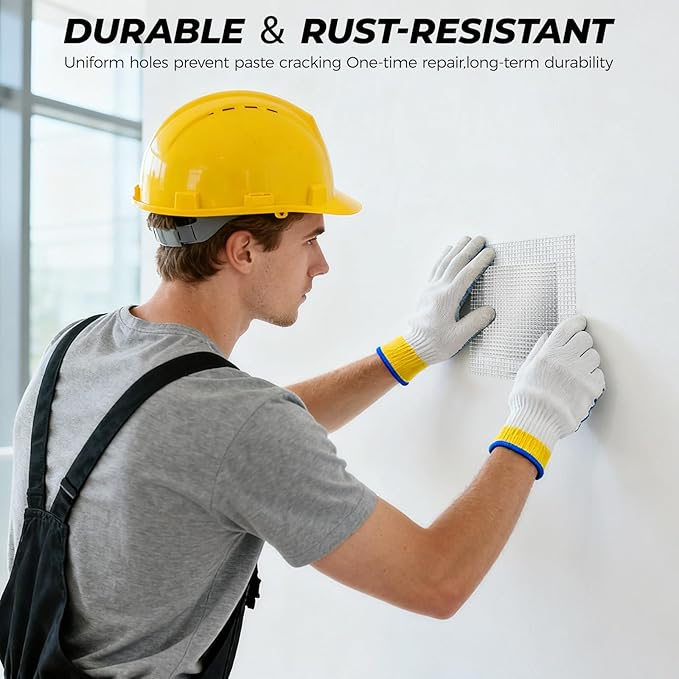 Drywall Patch,Drywall Repair Patch,2/4/6/8 Inch Repair Patch,Large Hole Patch Repair for Drywall,Quick Repair Drywall Holes,Safe Mend