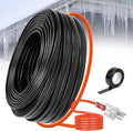 30FT(3FT~200FT) Heat Tape for Water Pipes, -40°F Deicing Heating Cable, Freeze Protected Water Pipe Heating Cable, Heated Water Hose, Plumbing Fixtures, 120V 5W/ft Plumbing Fixtures